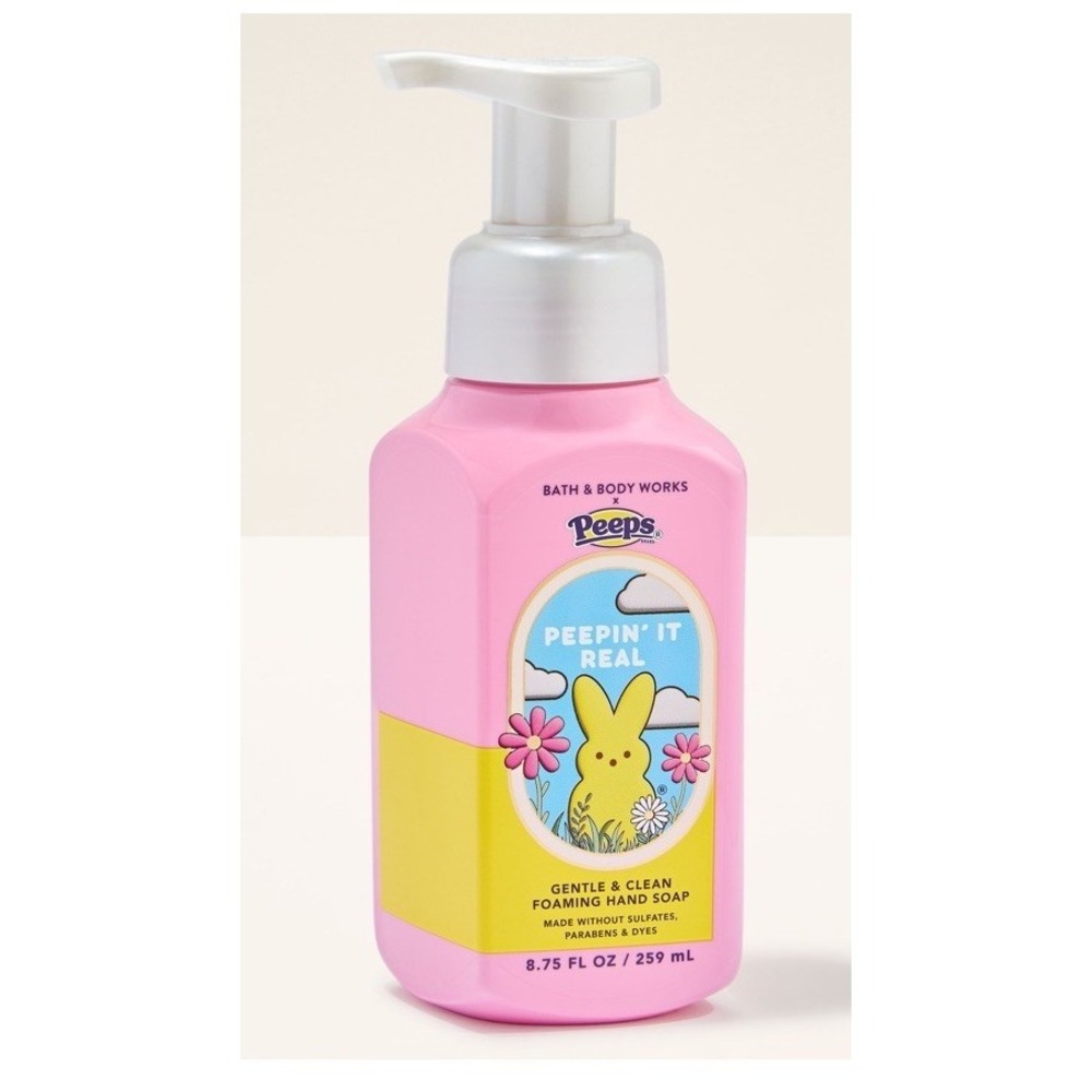 Bath & Body Works PEEPS PEEPIN' IT REAL GENTLE CLEAN FOAMING HAND SOAP‎